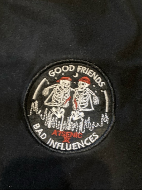 Arsenic Other - Arsenic tshirt “GOOD FRIENDS BAD INFLUENCES” tshirt. Size large